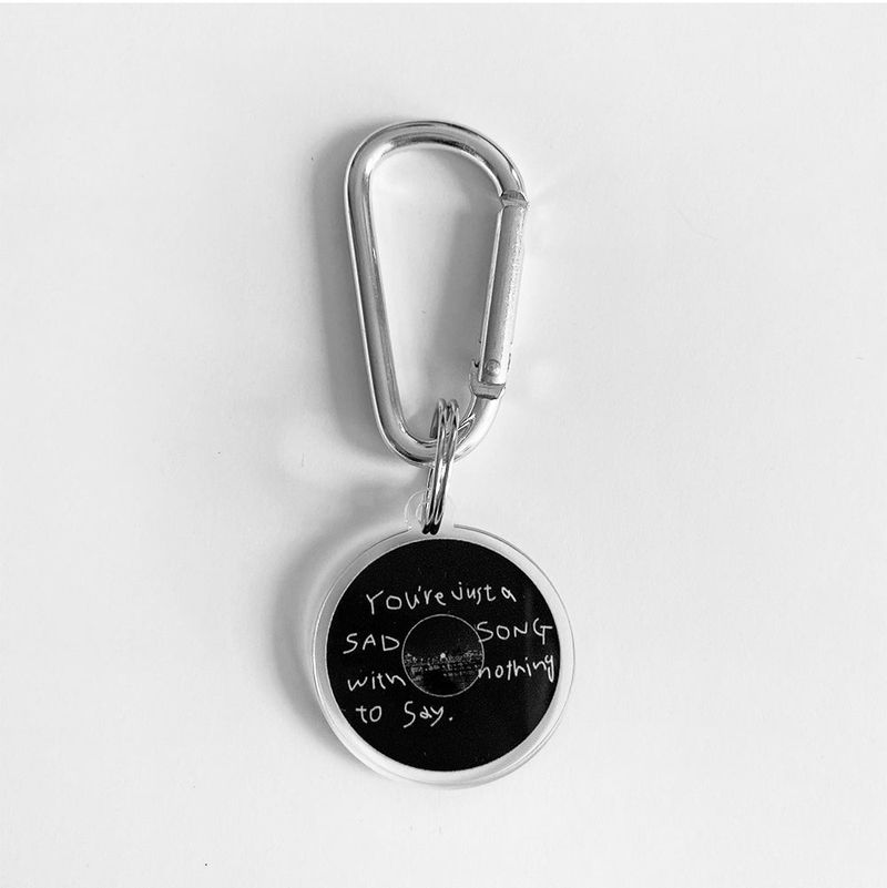 Sound is Colour! Keyring (Black)