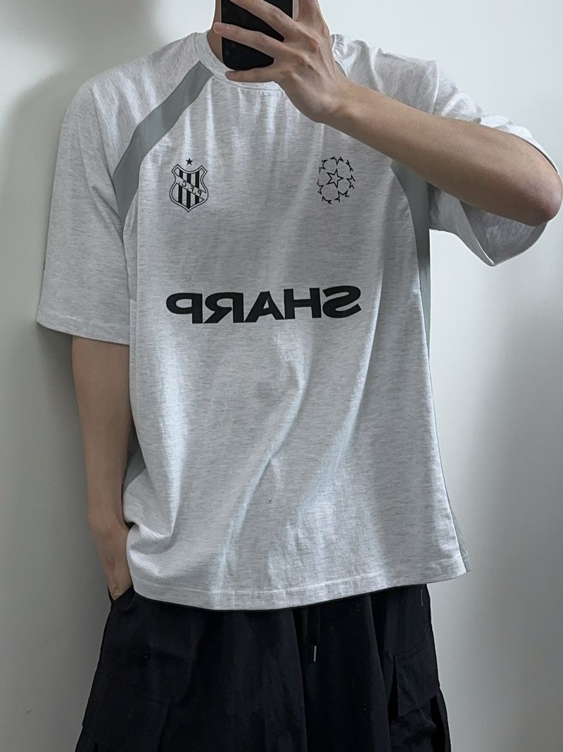 SHARP Raglan Half T
