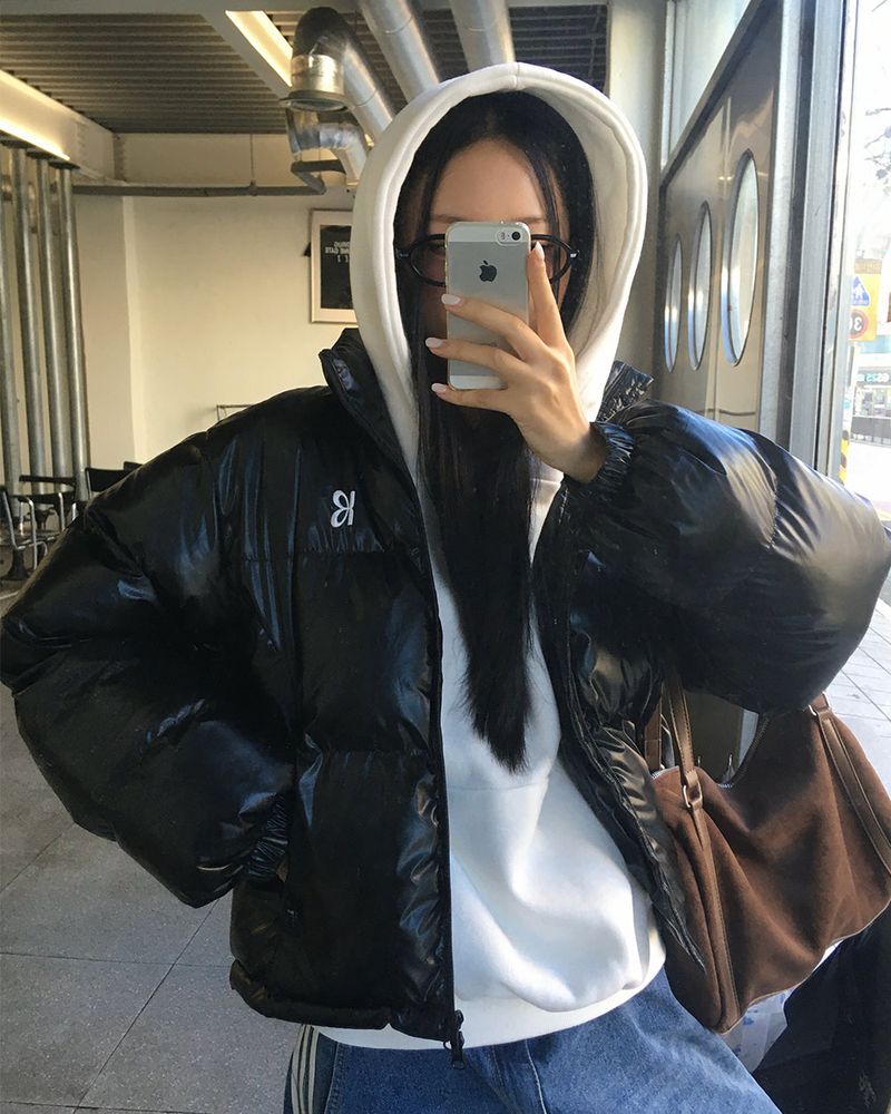 [ORIGINAL] Simple Short Down Jacket