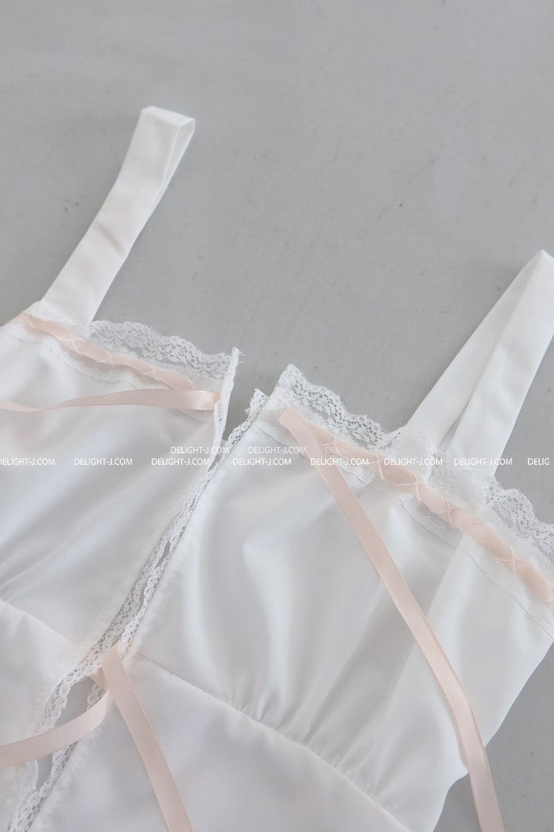 Sugar Ribbon Blouse Bustier