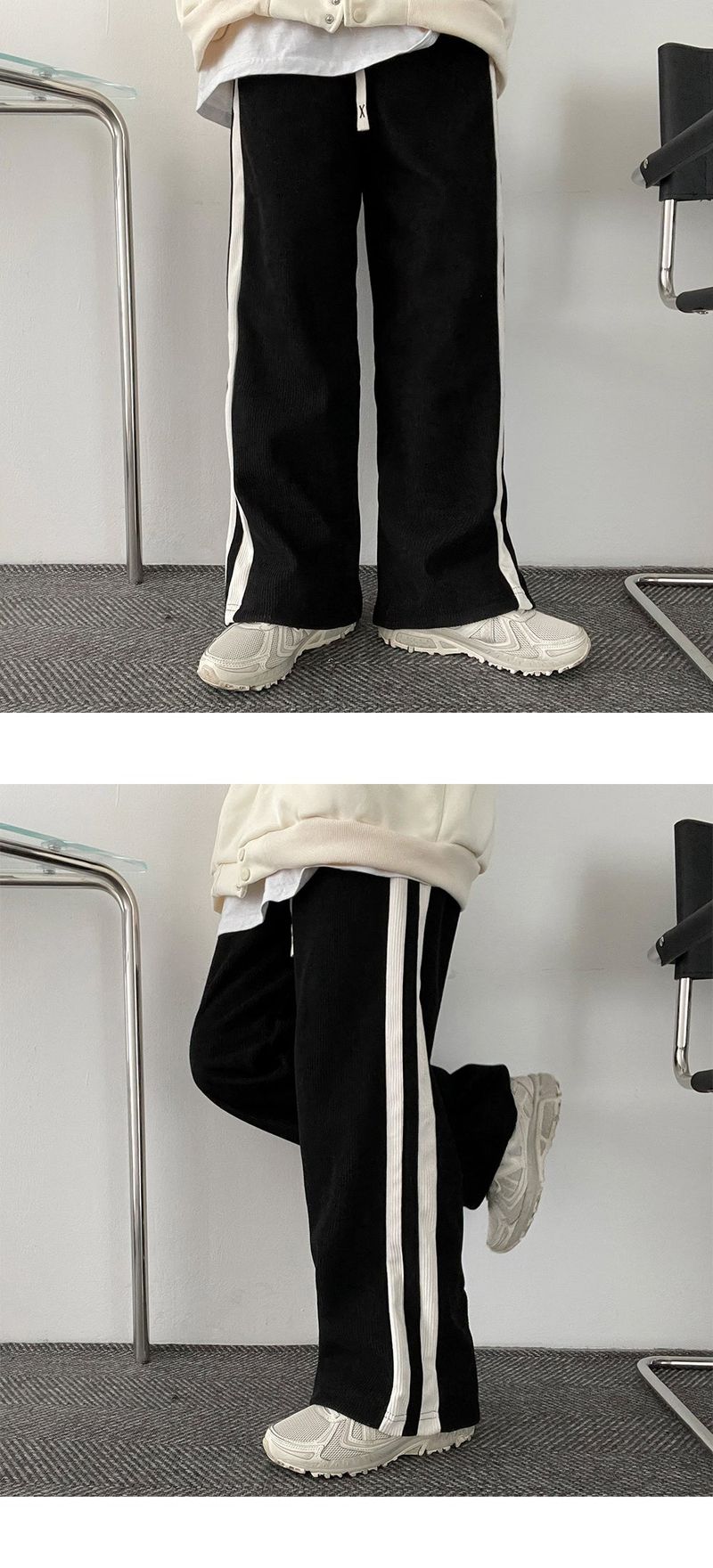 [Fleece] DeHolline Corduroy Training Pants