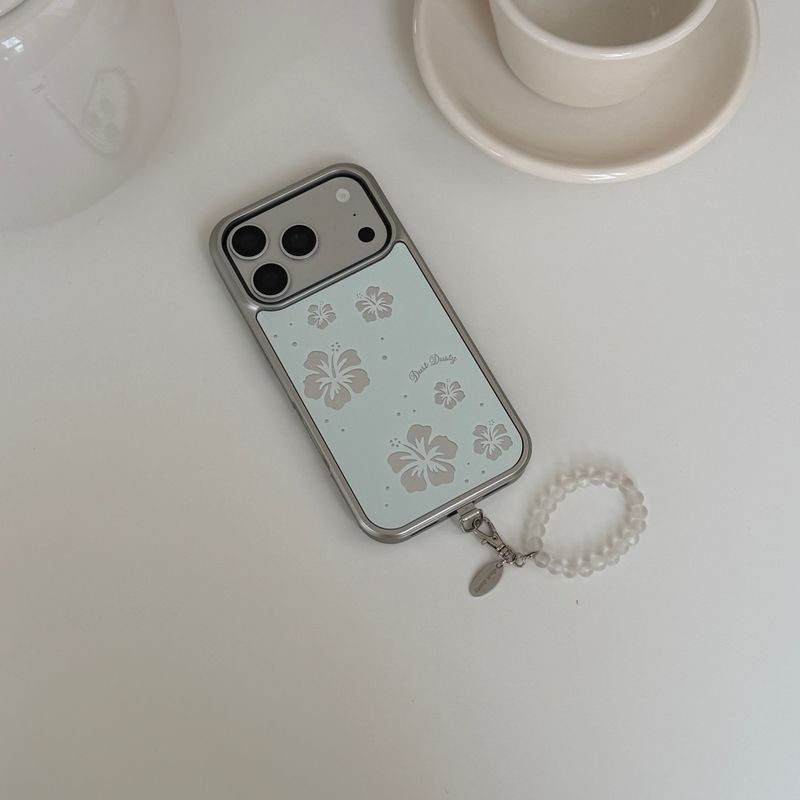 hibiscus mirror bumper case [3 color]