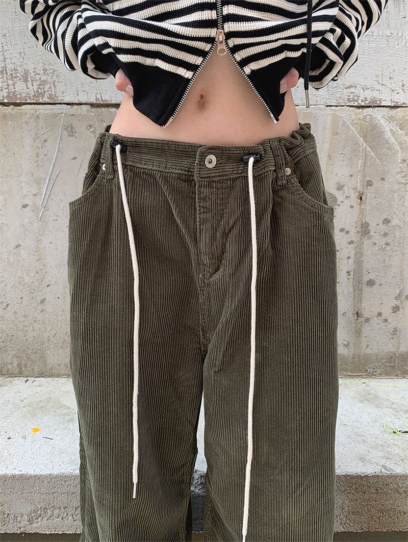 STOPPER WIDE CORDUROY PANTS (3COLOR)