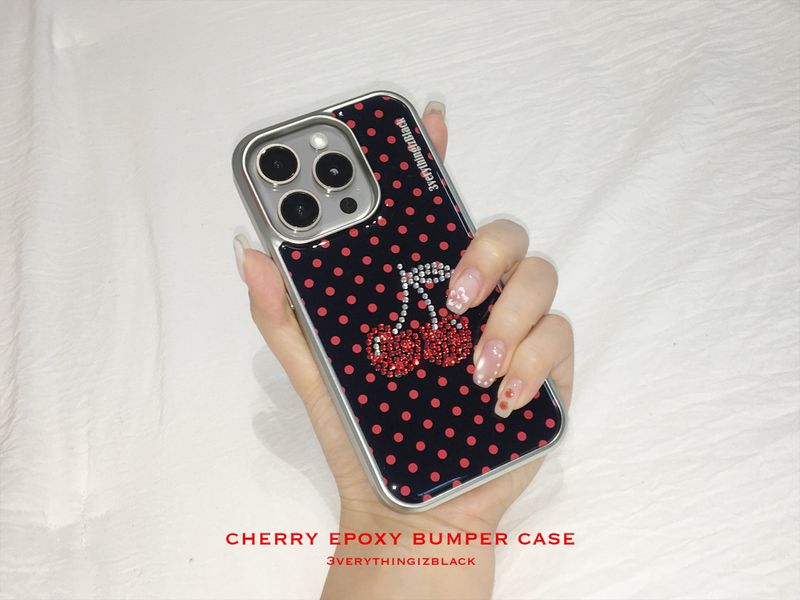 cherry epoxy bumper case