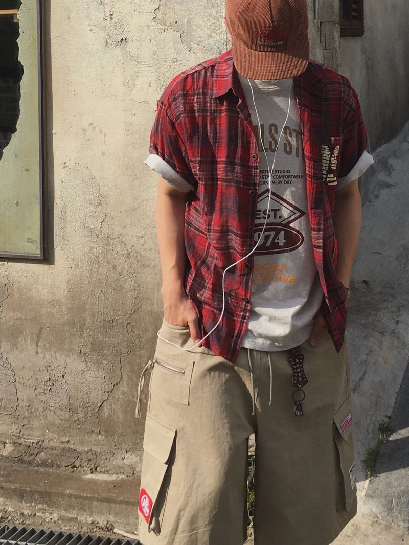 Kinch Pepper Cargo Bermuda Pants 2C