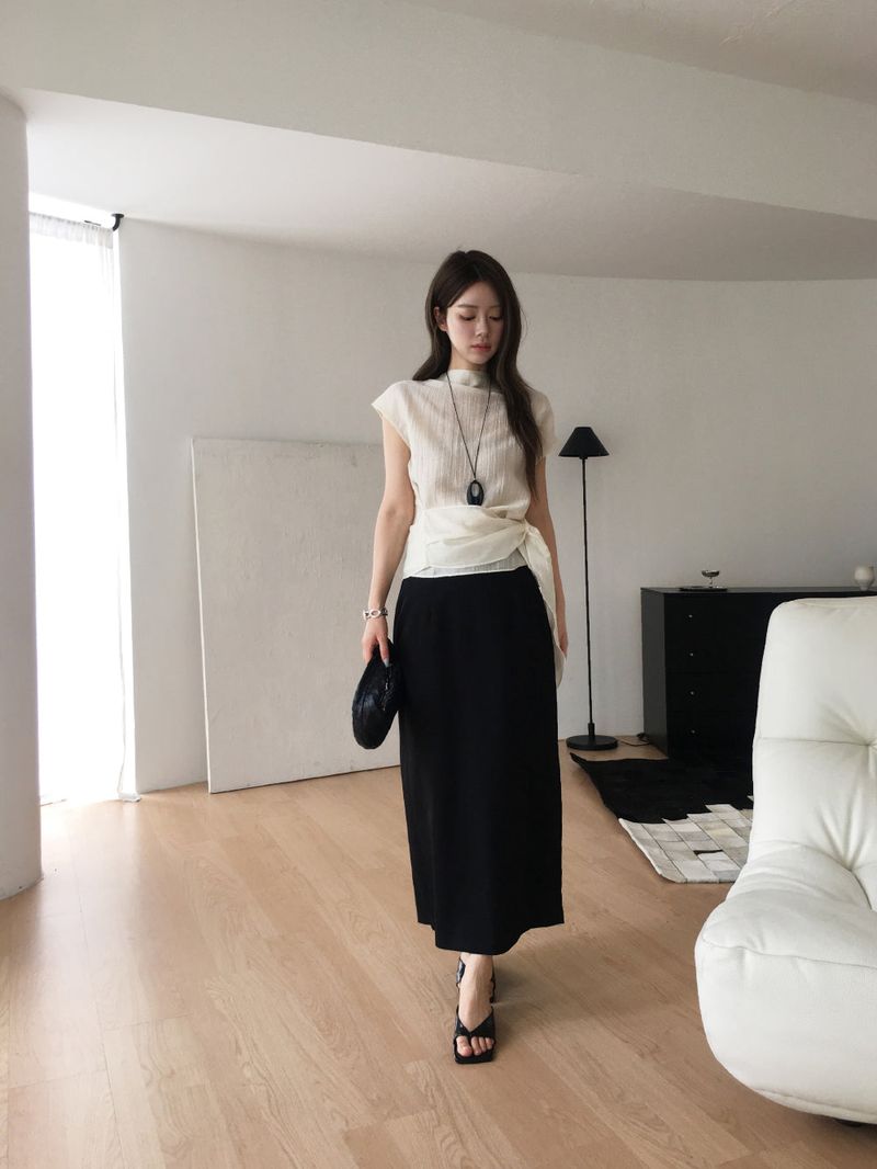 All day H long skirt