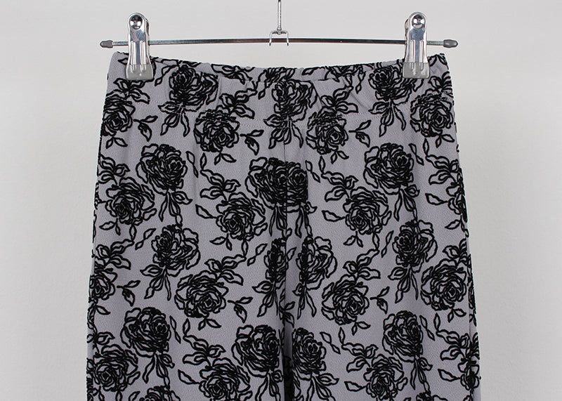 ROSE JACQUARD PANTS