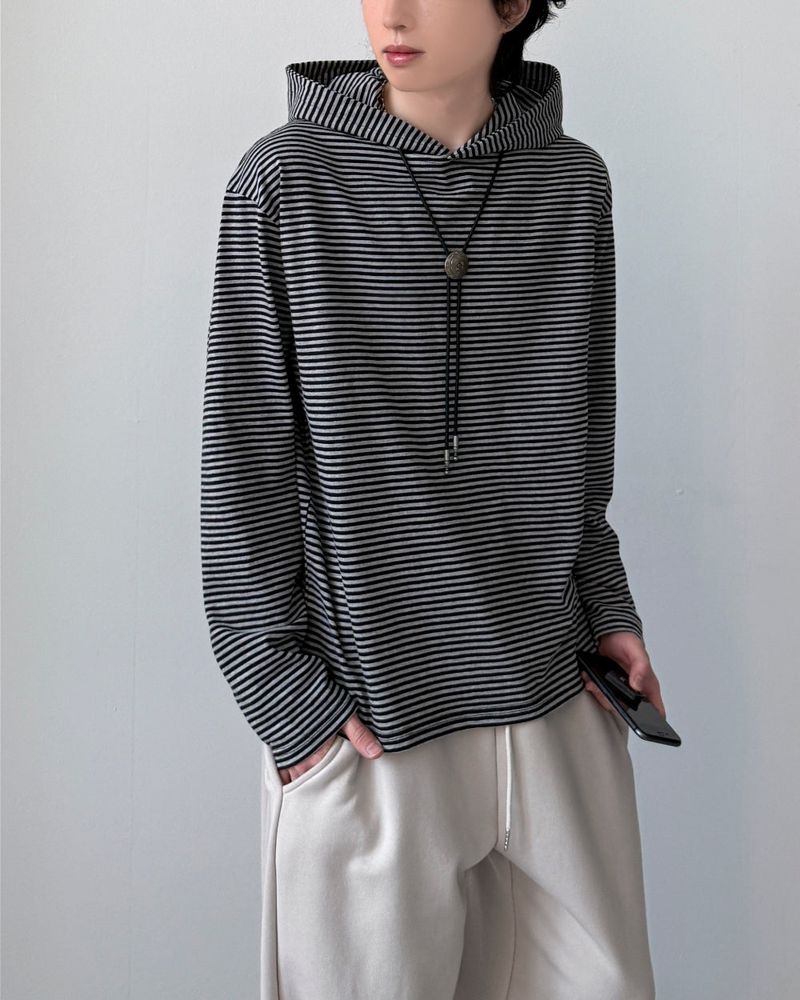 Phil Layer Stripe Hoodie