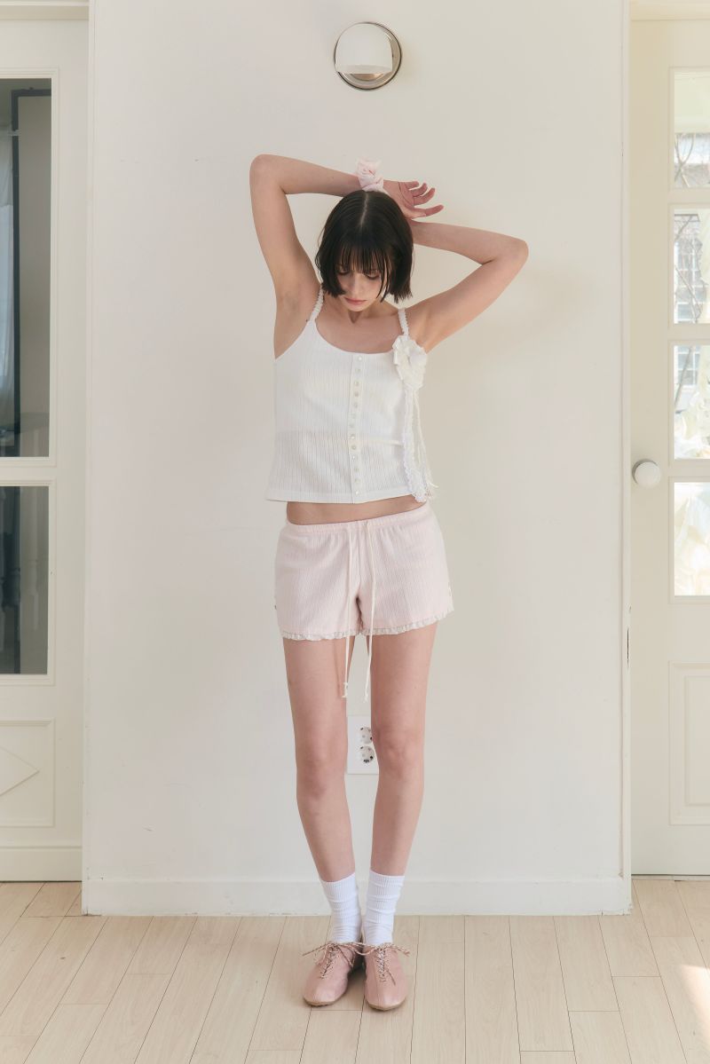 Sweet Dreams Lace Shorts (Pink)