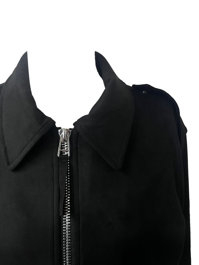 ash suede shoulder jacket (2color)