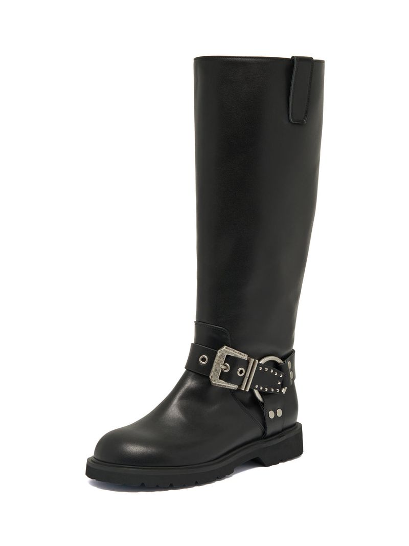 Biker Long Boots black