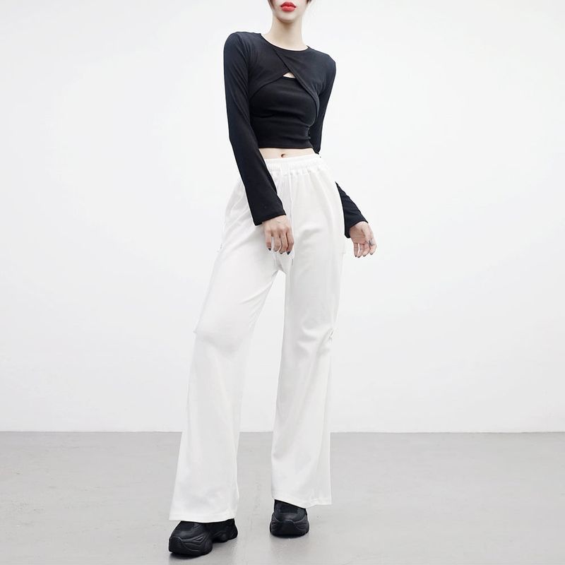 [NONCODE] (1+1) DeMer Bolero T-shirt + Sleeveless Set