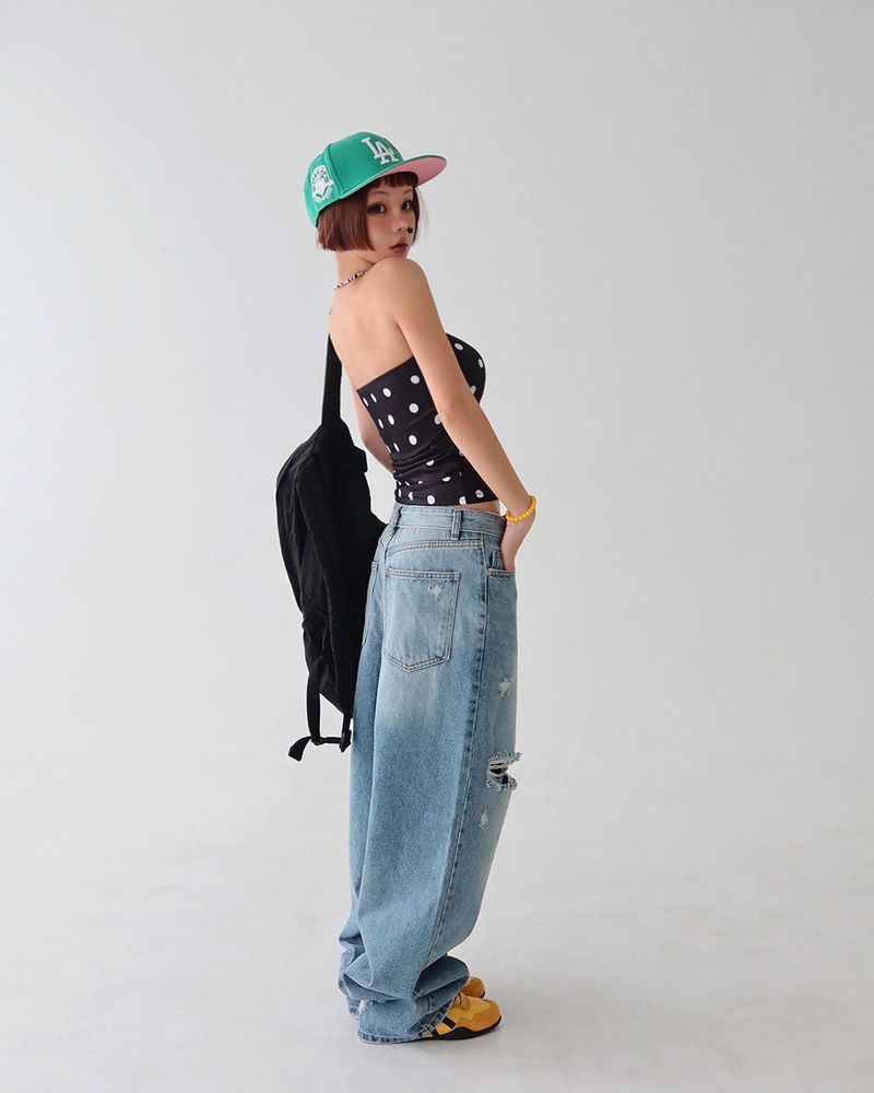 dotting tube top