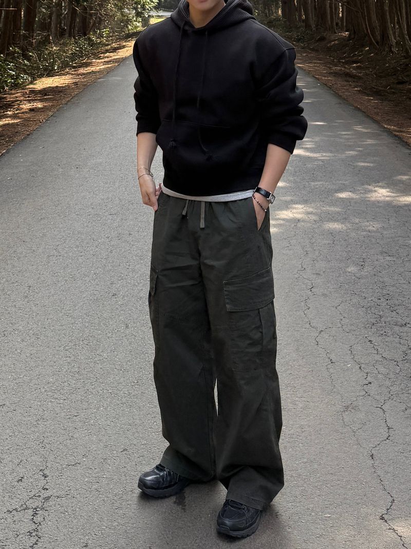 Easy washing cargo pants