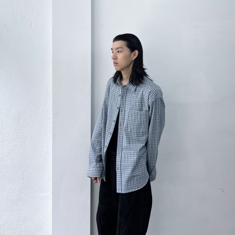 Airy Micro Check Shirt