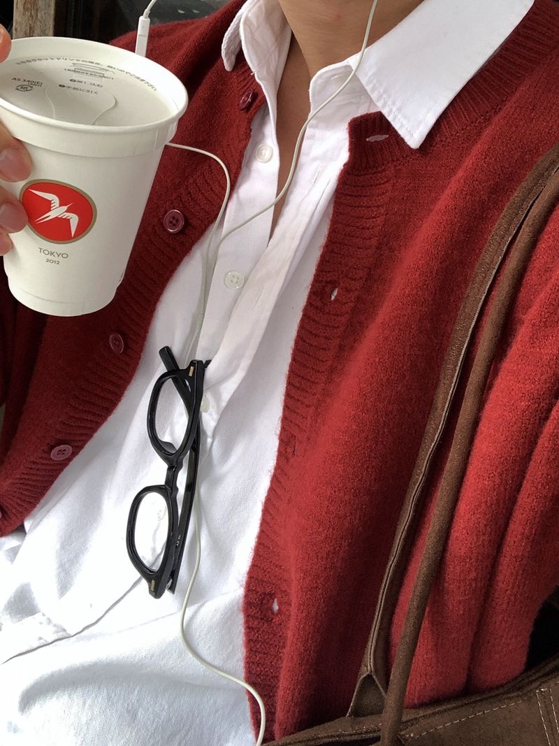 Look Wonder Ant Daily Pigment Semi-Crop Twill Shirt