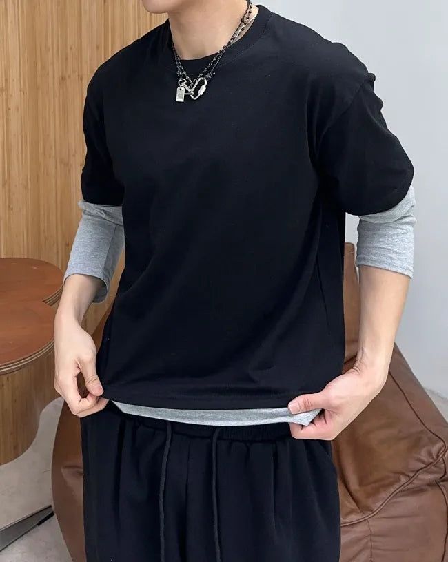 Deep Layered Long Sleeve