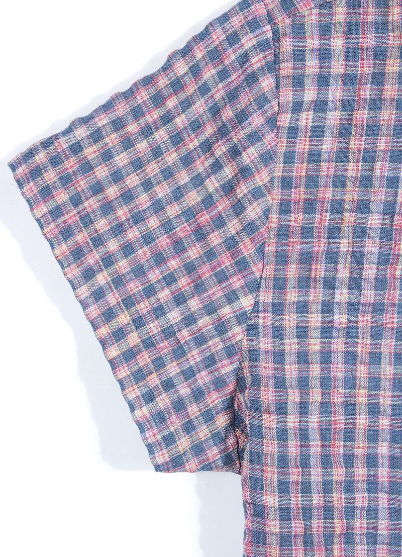 CHECK SHIRTS_Navy
