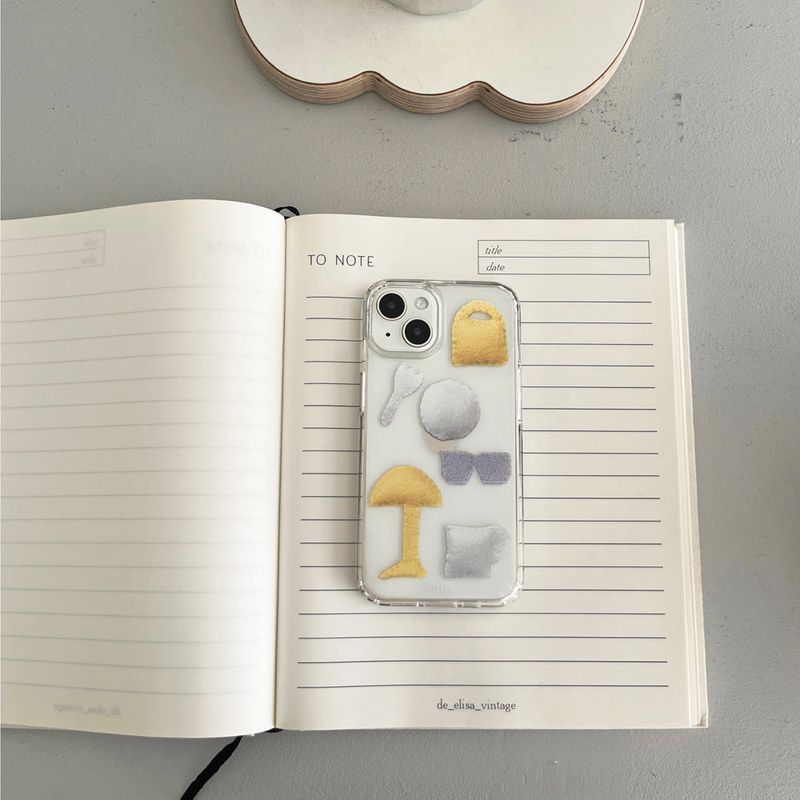 [MADE] favorite things jelly hard case (yellow)