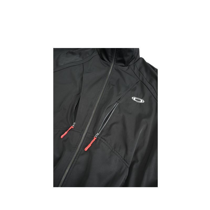 INTERVAL SHELL TRACK JACKET VER.2 BLACK