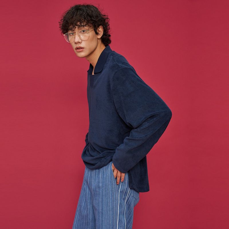 Towel Shirt [Navy]