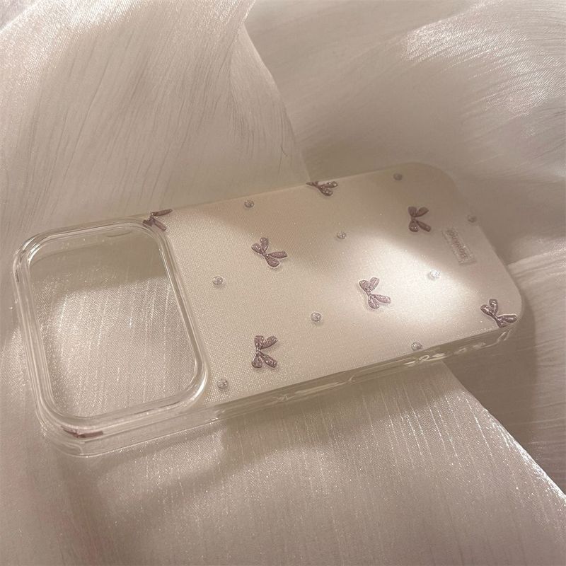 Glitter Diamond Ribbon iPhone Case