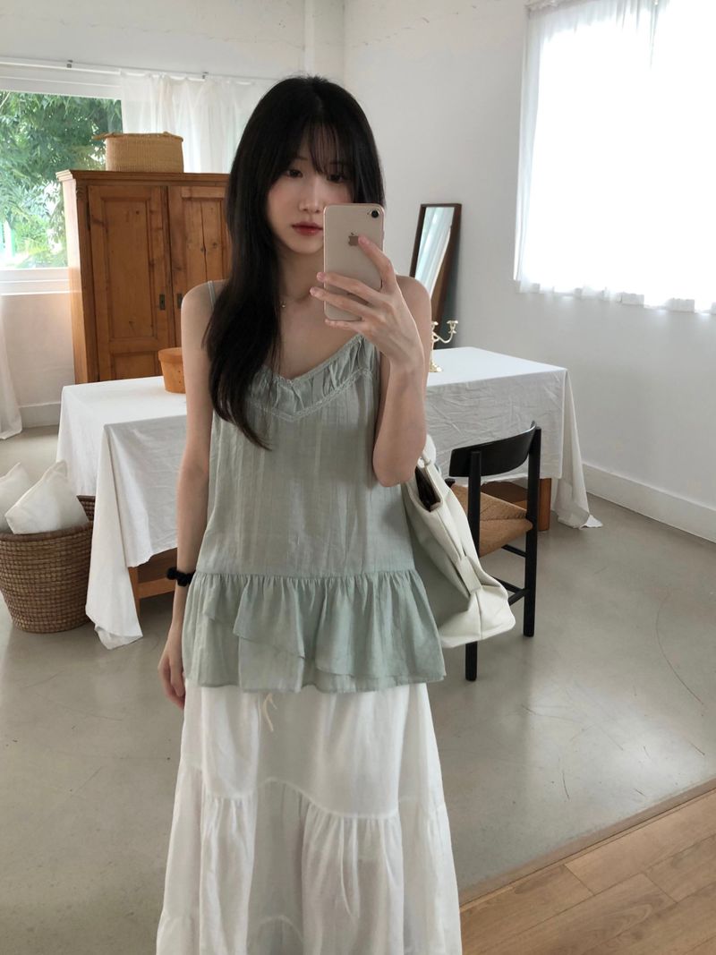 Reese lace sleeveless (4 colors)