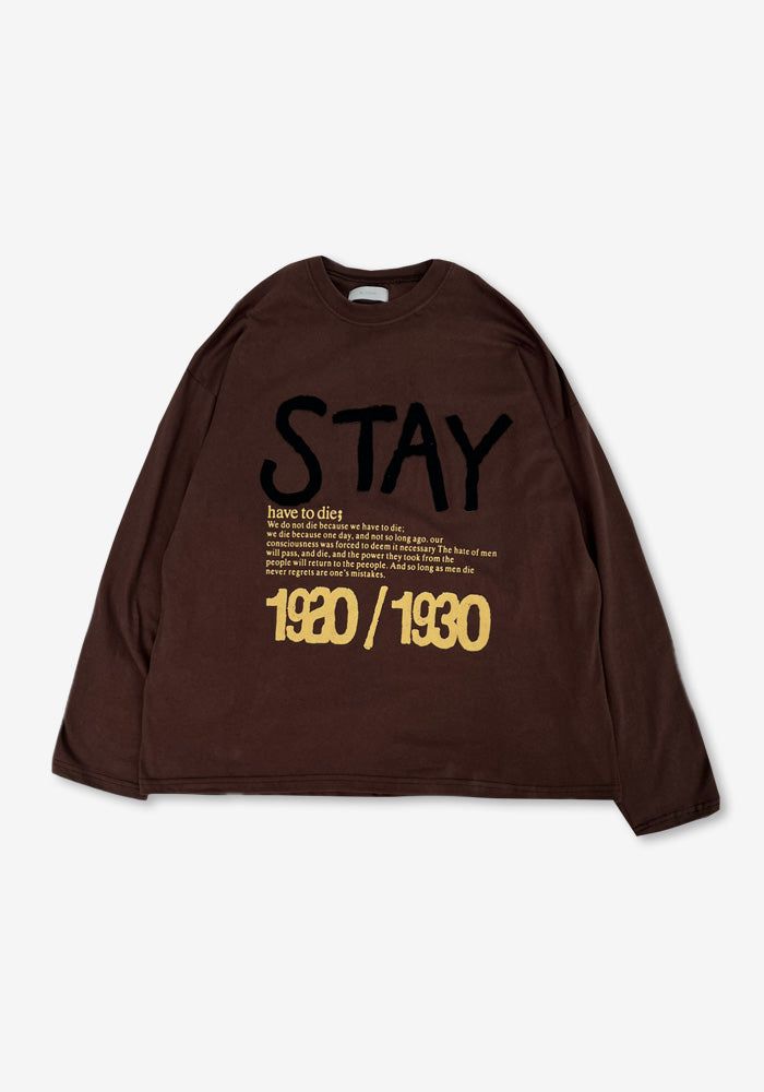 SG STAY Printing Long Sleeves