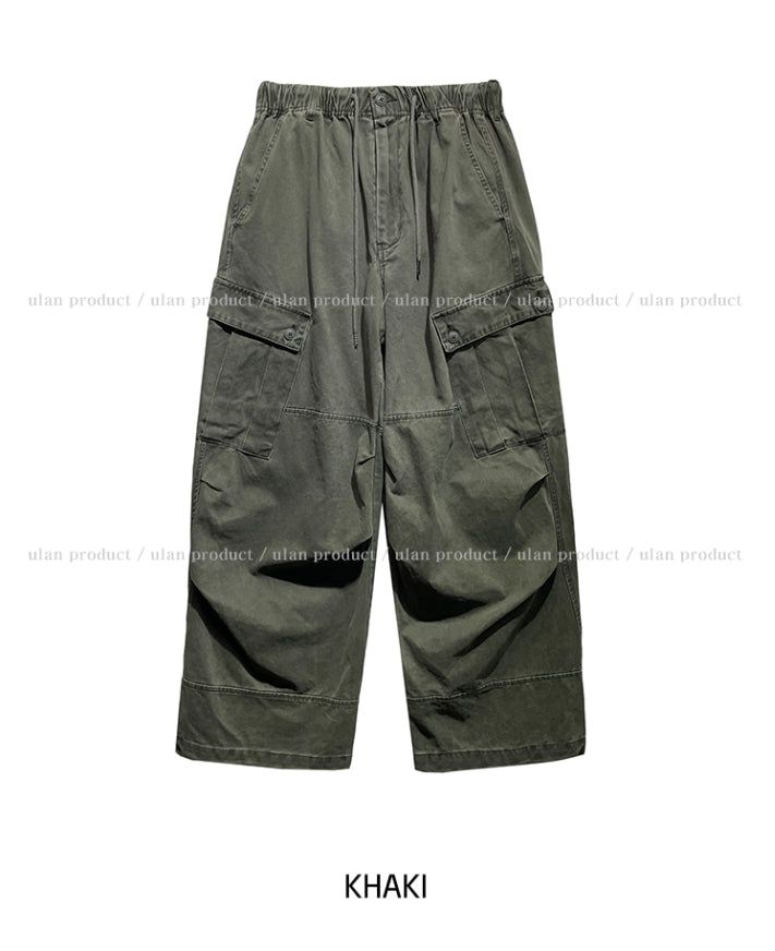 Willy Washed Vintage Diagonal Cargo Pants