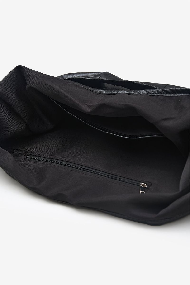 Maelle glossy leather shoulder bag