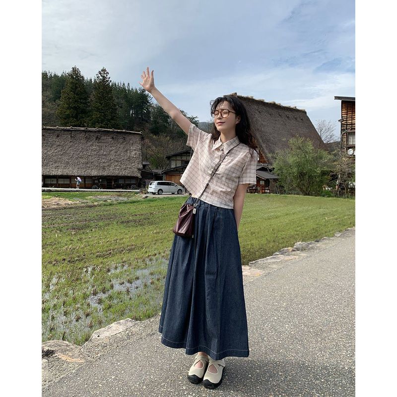  city denim skirt