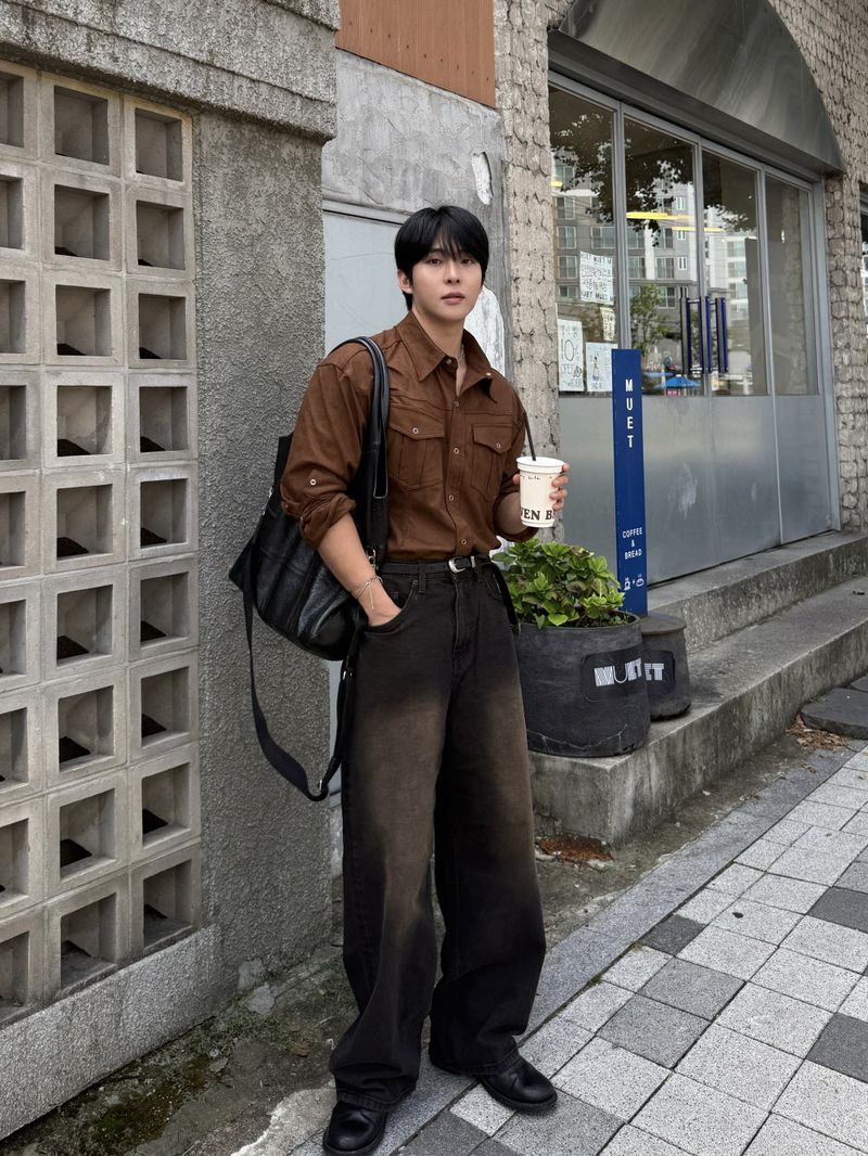 Yard suede western shirt