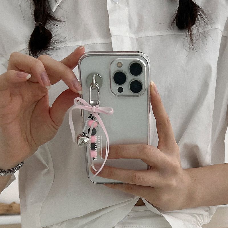 Miniz heart keyring