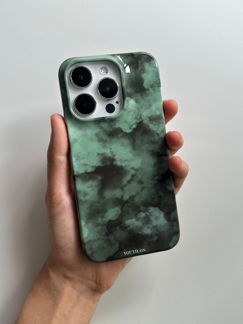 ink cloud case (green)