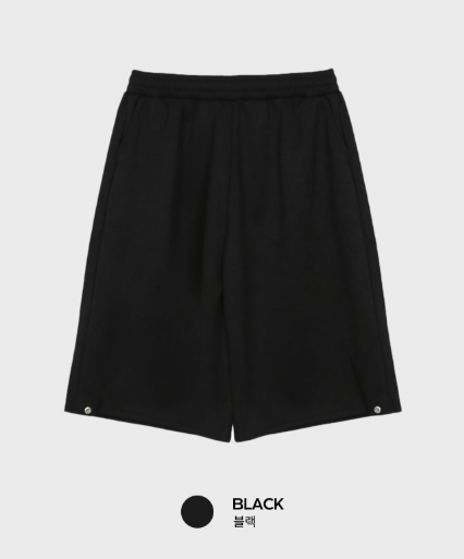 Kuiper Basic Snap Button Bermuda Pants