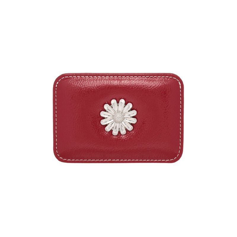 Daisy Slim Mini Transportation Card Wallet Rose