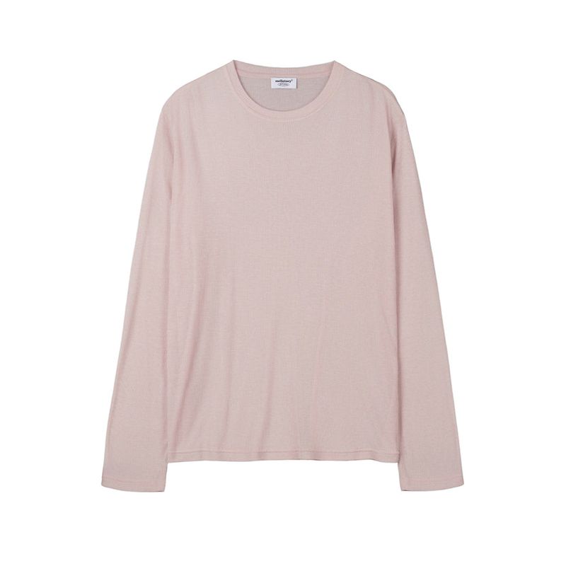 SEE THROUGH LIP T-SHIRT (LIGHT PINK)