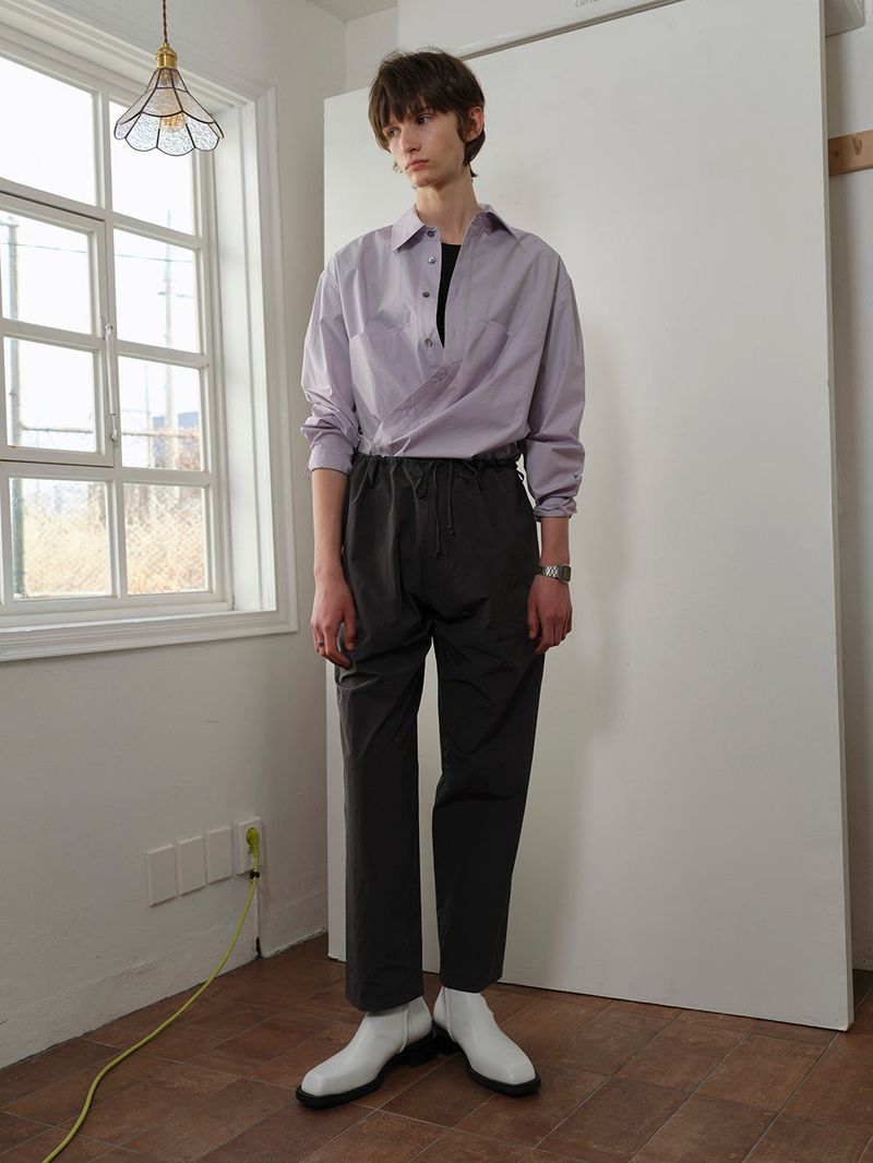 DRAW STRING PANTS CHARCOAL