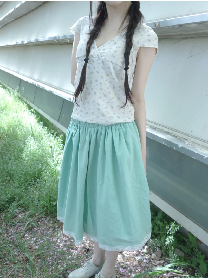minty skirt
