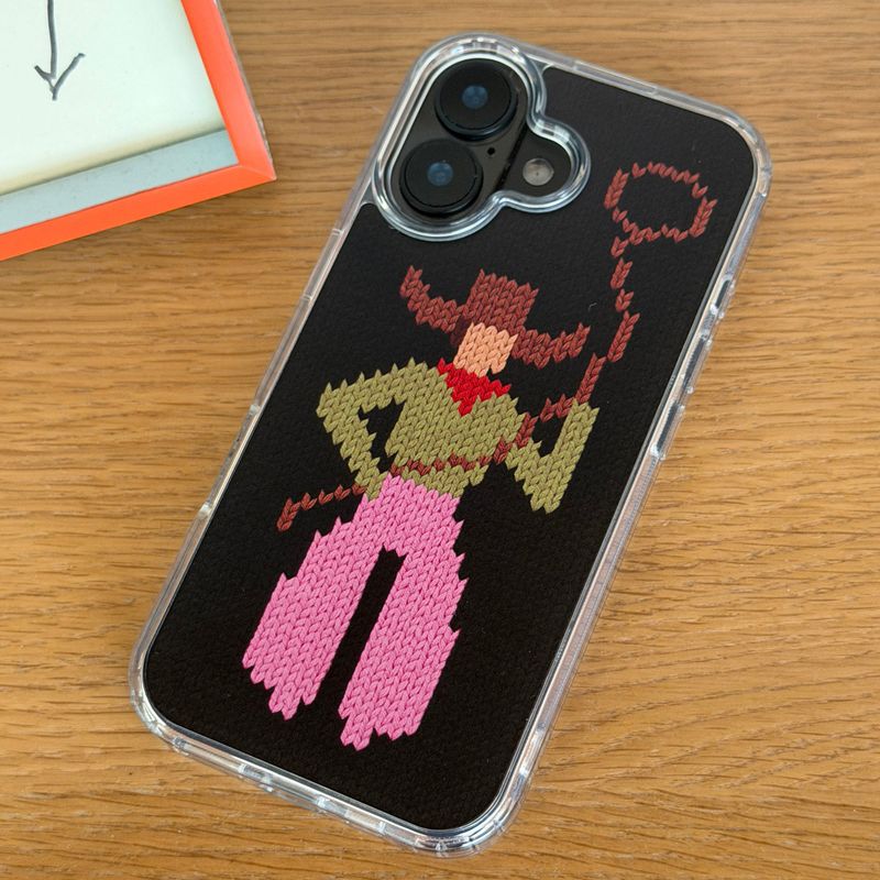DELPHIN（デルフィン）の「COWBOY HARD JELL CASE - BLACK（Smartphone Accessories）」