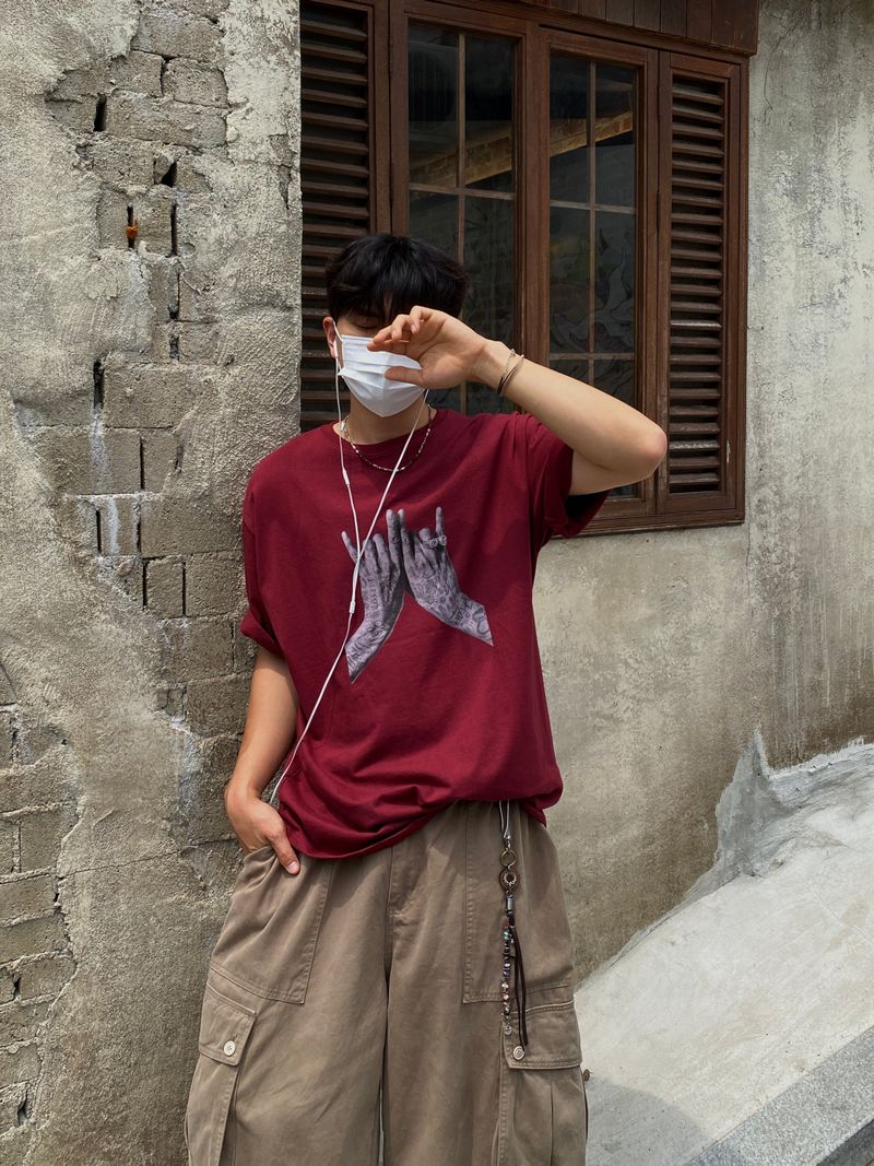 SSROOM(エスエスルーム)の「Sign Cut Over Short Sleeve Tee 4C(Tops)」