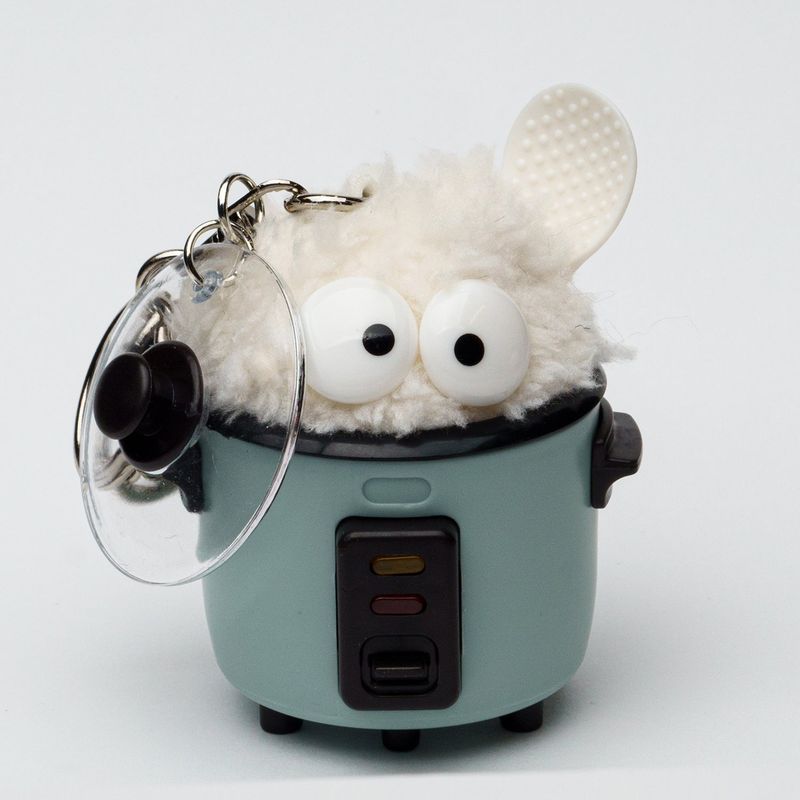 CUSTOMI（カストミ）の「ミニエレクトリックライスボールキーチェーン（アクセサリー）」