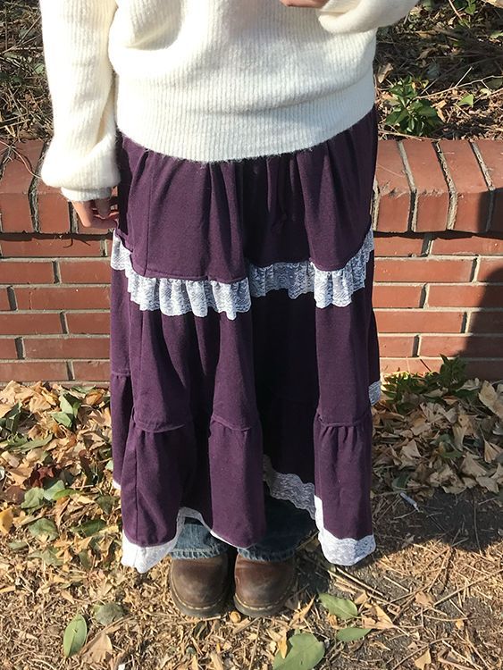 katz lace banging skirt