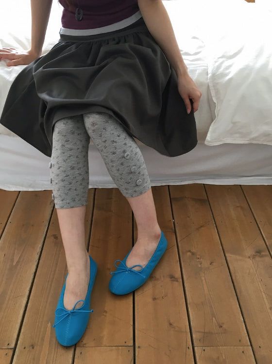 Fog Button Midi Skirt