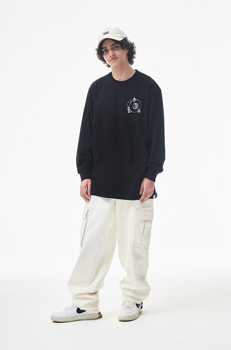 CARGO LOOSEFIT DENIM PANTS IVORY
