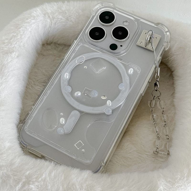 Ellebelle market（エルベルマーケット）の「[made]wave pattern magsafe card wallet （Smartphone Accessories）」