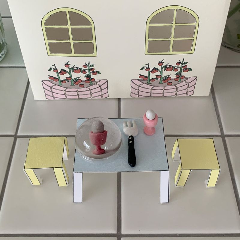 pink egg cup griptok