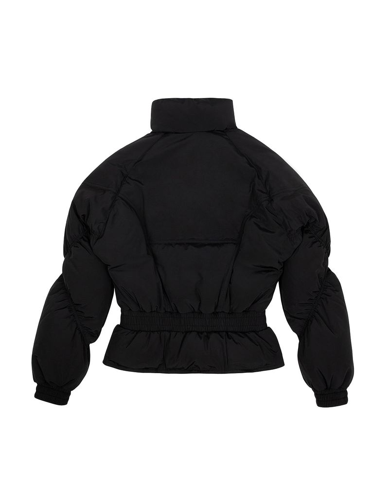 Double Layered Goose Down Jacket _ Black