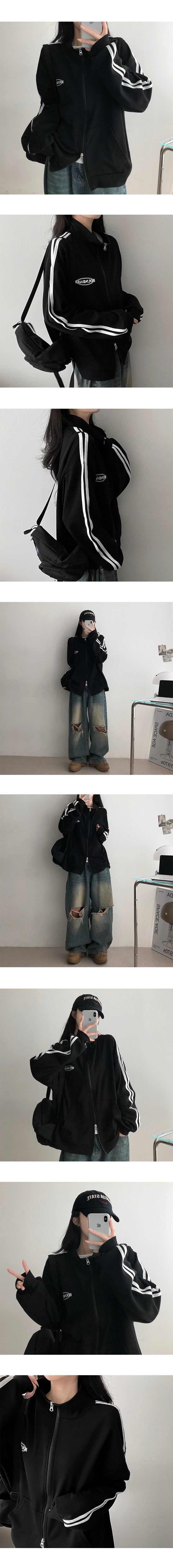 Pud track zip-up