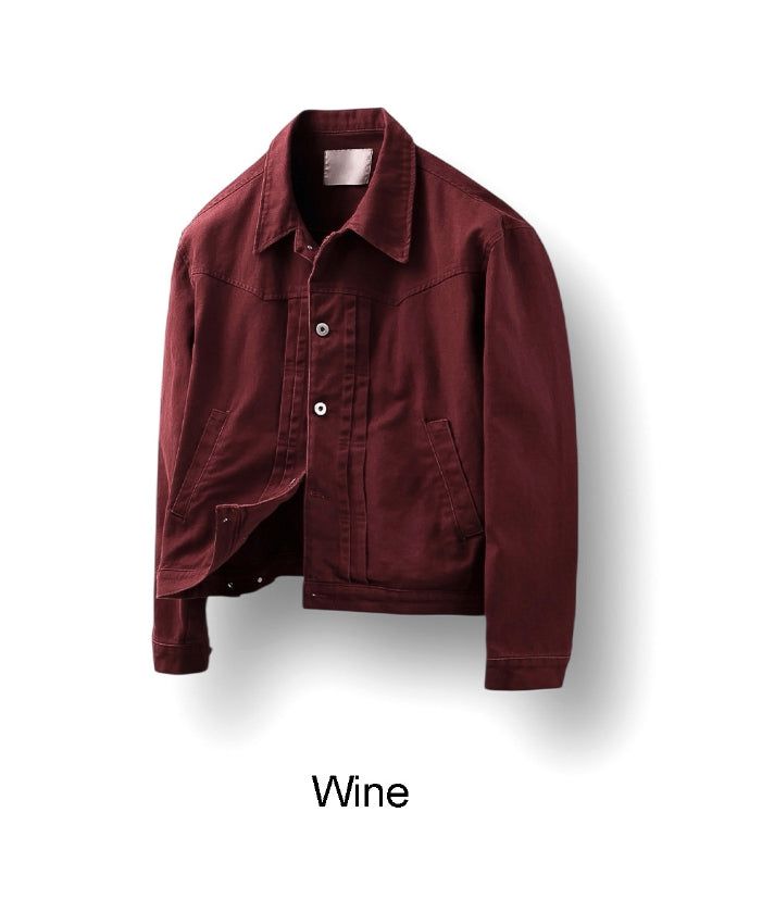 Kyle Washed Crop Trucker Jacket
